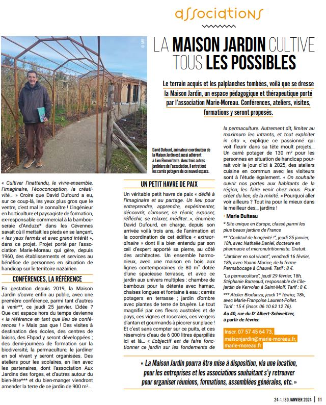 La Maison Jardin cultive tous les possibles